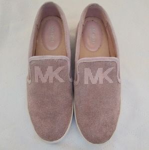 Michael Kors Suede Slip on Loafers